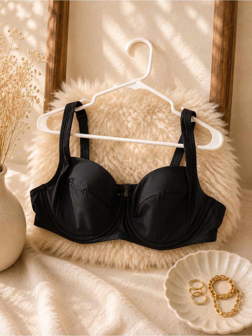 Dkny Black Underwire Bikini Top - Picture 1 of 1
